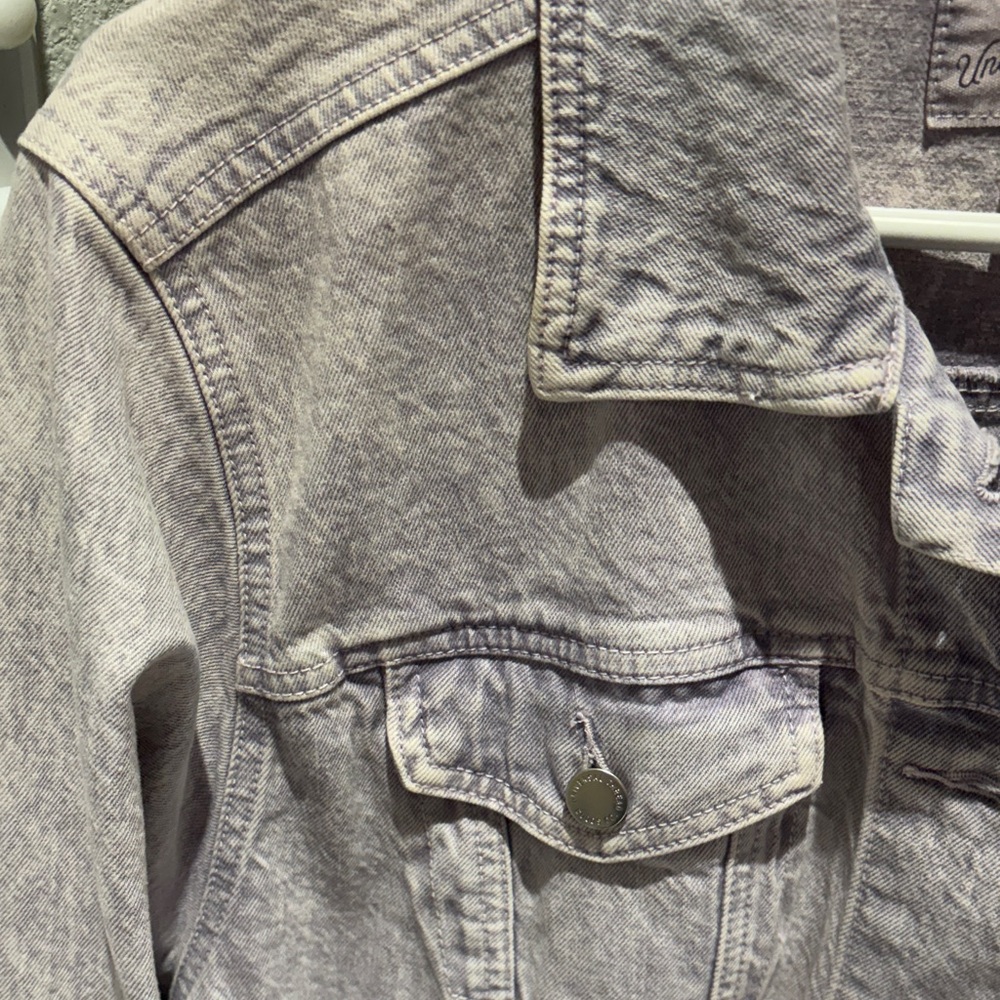Universal Thread Lavender Jean Jacket - image 3